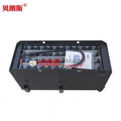 KOMATSU牽引叉車(chē)電池品牌24-5PzB375 配套小松叉車(chē)FB25RL倉(cāng)儲(chǔ)鏟車(chē)電池48V375